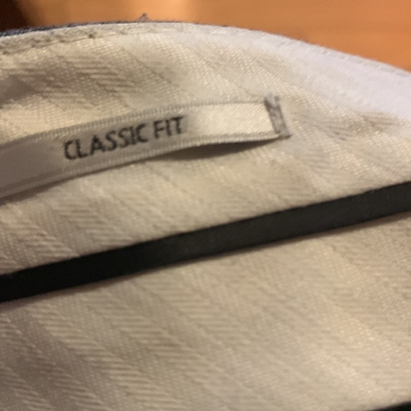 Van Heusen Classic Fit Cotton/Poly Grey size 14 Stretch - Picture 3 of 12